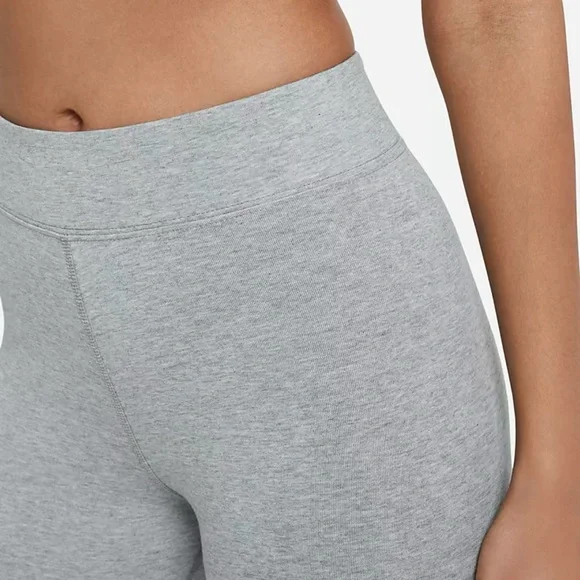 NWT Nike Gray High Rise Leggings- M - Picture 3 of 10